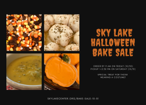 Sky Lake Halloween Bake Sale